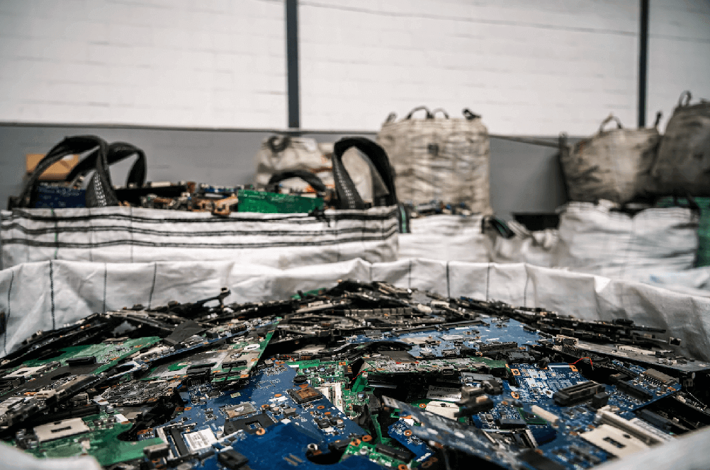 E-waste recycler - South Group recycling