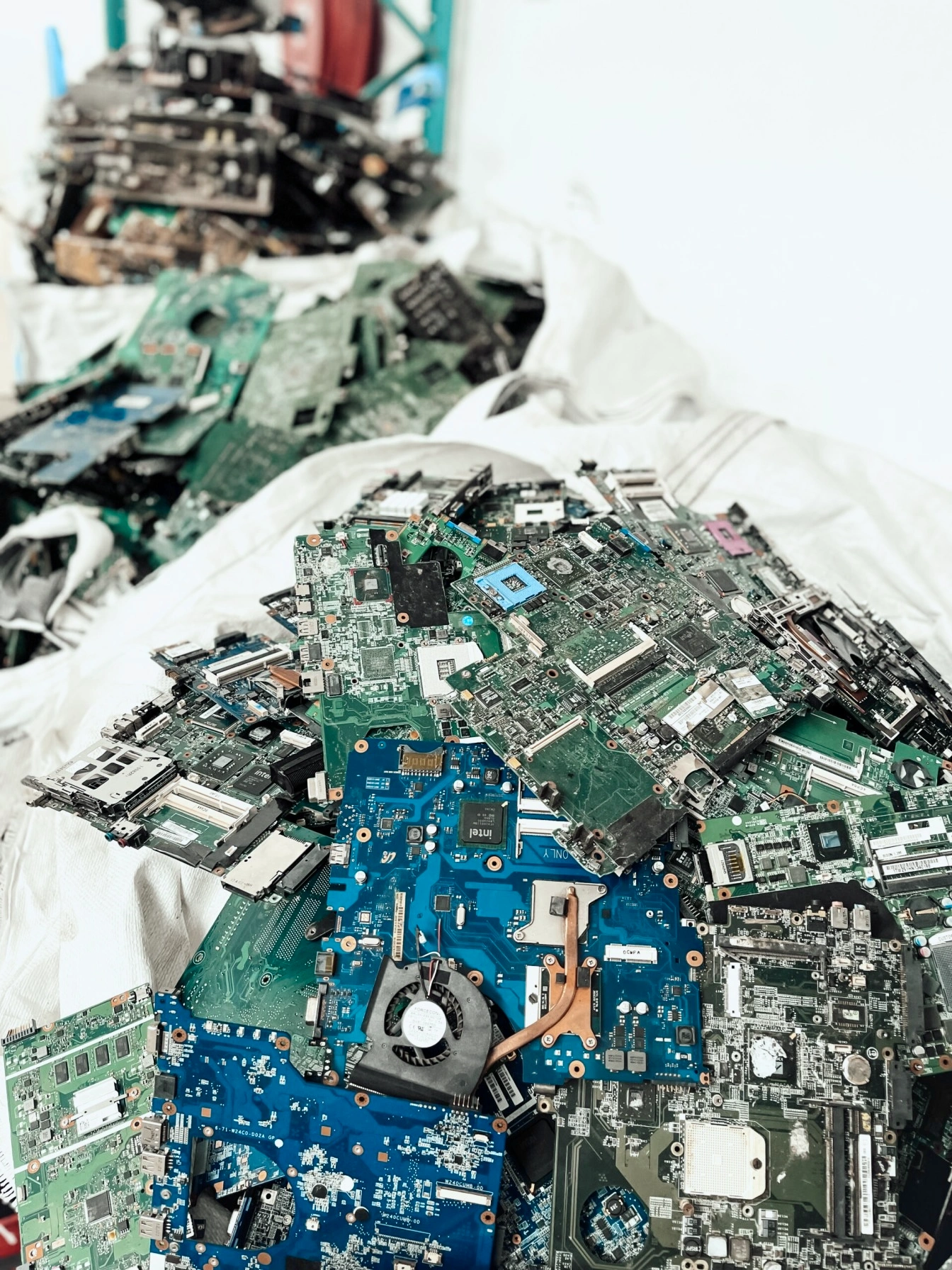 electronic scrap yard